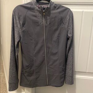 Gray Full-Zip Jacket